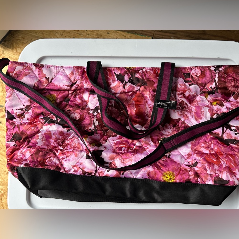 Victoria’s Secret floral tote